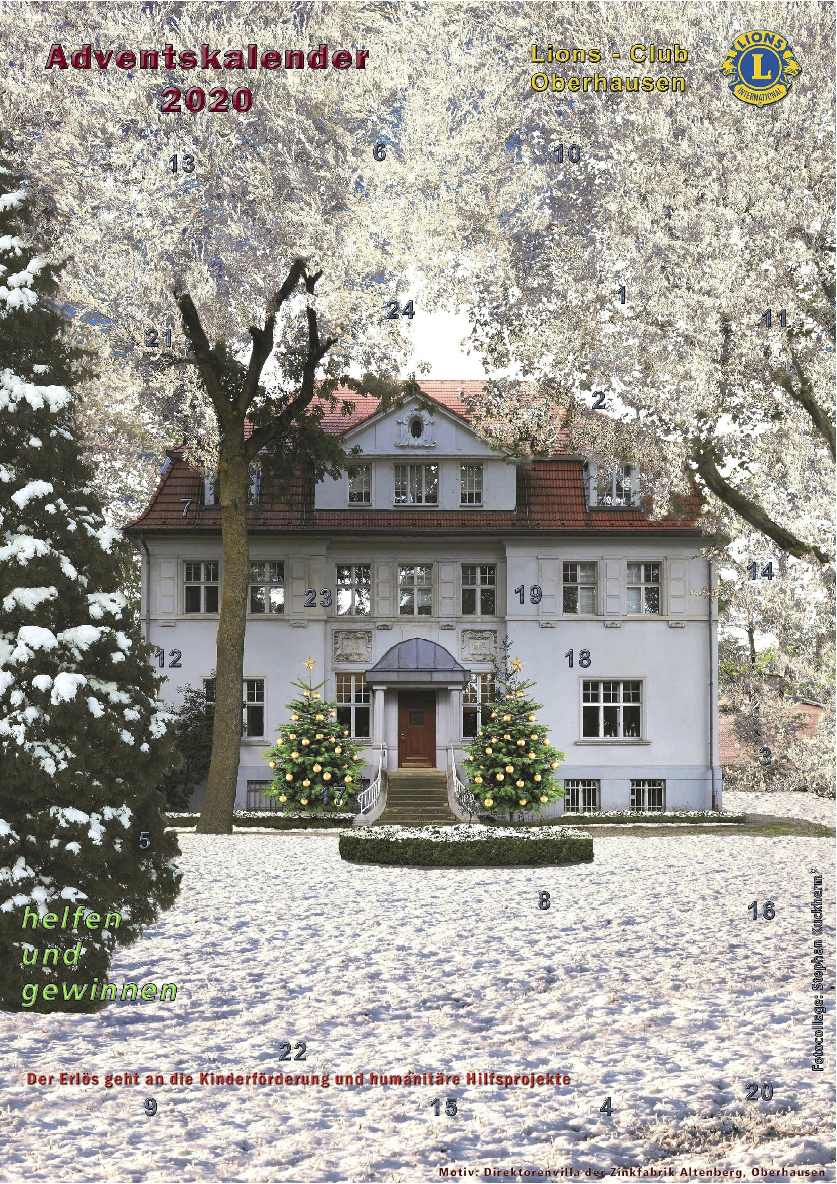 Lions Club Oberhausen Unsere Adventskalender Lions Club Oberhausen