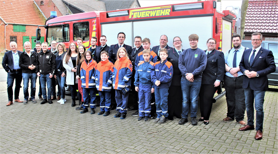 Gruppenfoto Langener Jugend und LC Langen-Pipinsburg