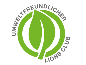 Umweltfreundlicher Lions Club Label
