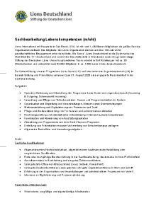 Thumbnail for Sachbearbeitung Lebenskompetenzen (m/w/d)