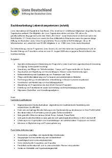 Thumbnail for Sachbearbeitung Lebenskompetenzen (m/w/d)