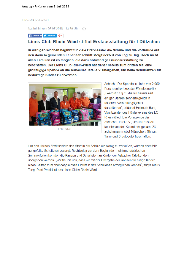 Rhein Wied Https Www Lions De Web Lc Rhein Wied Presse Archiv